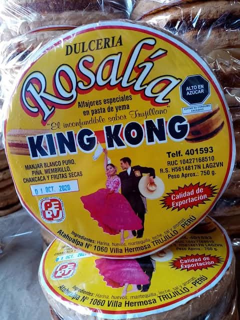 King kong redondo Rosalía 750 g