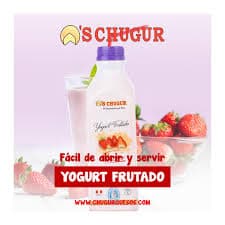 Yogurt frutado de fresa S.Chugur 1 L